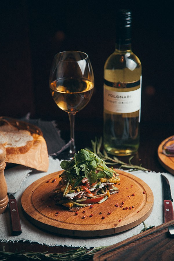 Съемка для ресторана Строганов-гриль