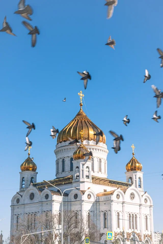 Храм Христа Спасителя. Отражение. Свет. Тень. П&П — Полезное с Приятным. Фотоэкскурсии — Москва на память. Экскурсовод и фотограф в Москве. Увези столицу в своём альбоме!