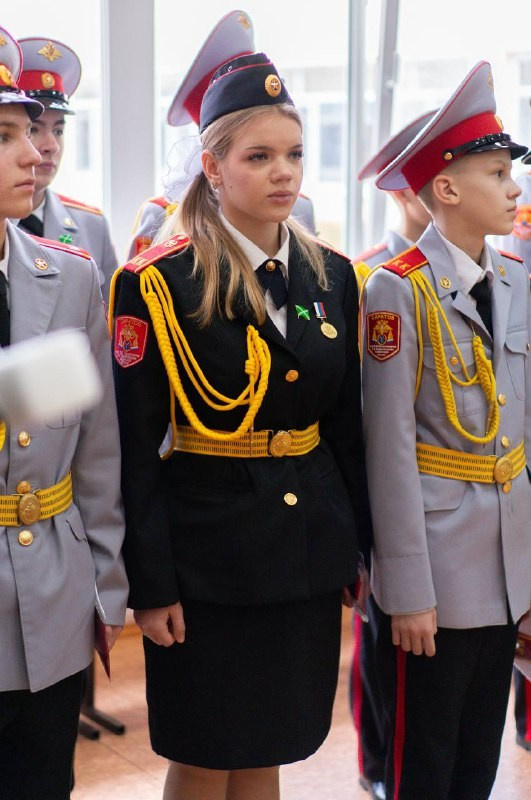 Благочинный Северо-Западного округа поздравил кадетов с принятием Присяги. Саратовское Северо-Западное благочиние