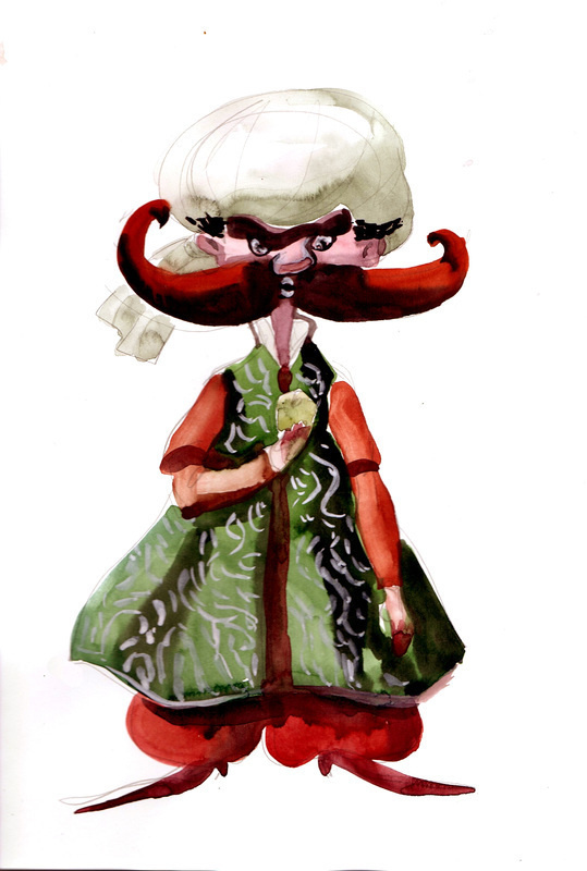 Characters. Анна Гантимурова иллюстратор, театральный видеохудожник мультипликатор