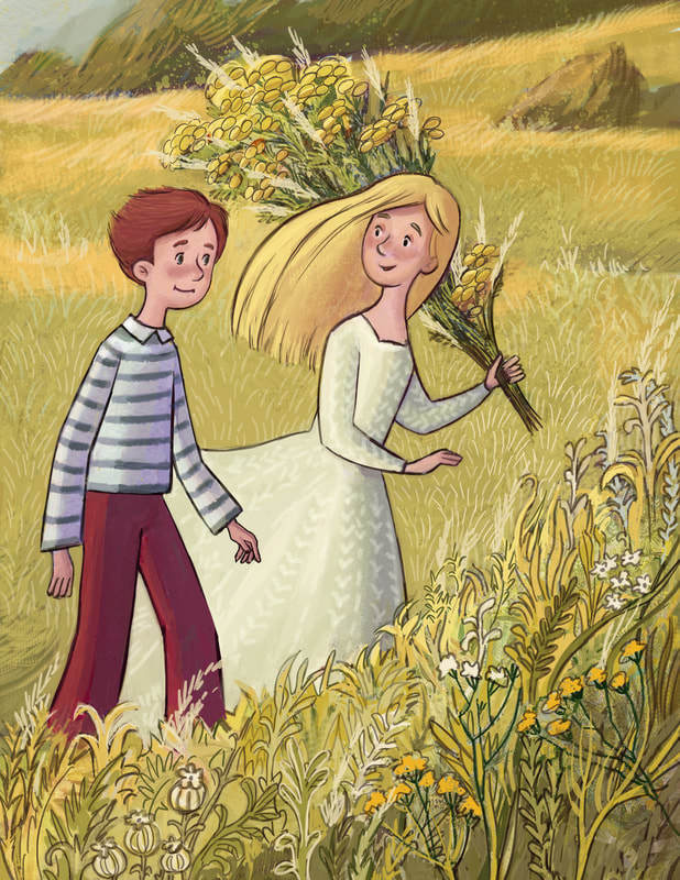 Wizard's granddaughter. Анна Гантимурова иллюстратор, театральный видеохудожник мультипликатор