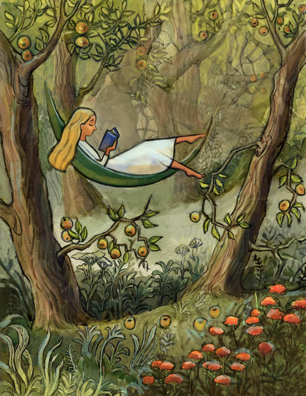 Wizard's granddaughter. Анна Гантимурова иллюстратор, театральный видеохудожник мультипликатор