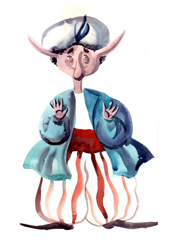 Characters. Анна Гантимурова иллюстратор, театральный видеохудожник мультипликатор