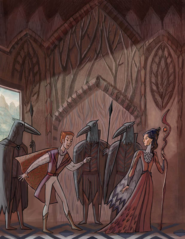 Testament of the King Rem. Анна Гантимурова иллюстратор, театральный видеохудожник мультипликатор