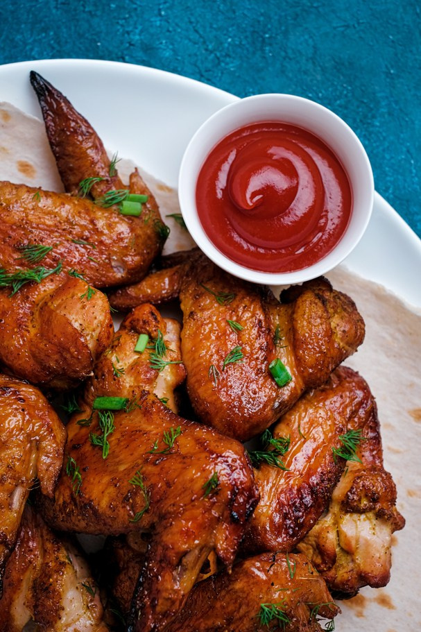 Крылья-барбекю 