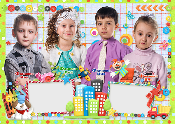 Шаблон 233 для детского сада «Мой любимый детский сад». Medlori fotobook Выпускные альбомы в Липецке Лариса Медведева