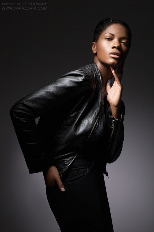 Model tests photo shoot in Minsk