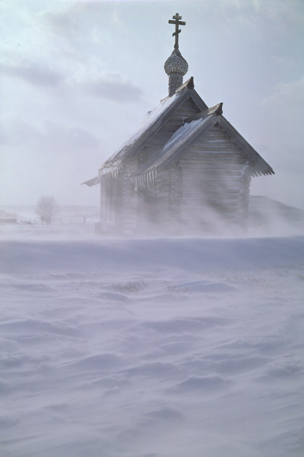 Клетская ц-вь Воскрешения Лазаря (1244-1352) - один из самых древних памятников деревянного зодчества