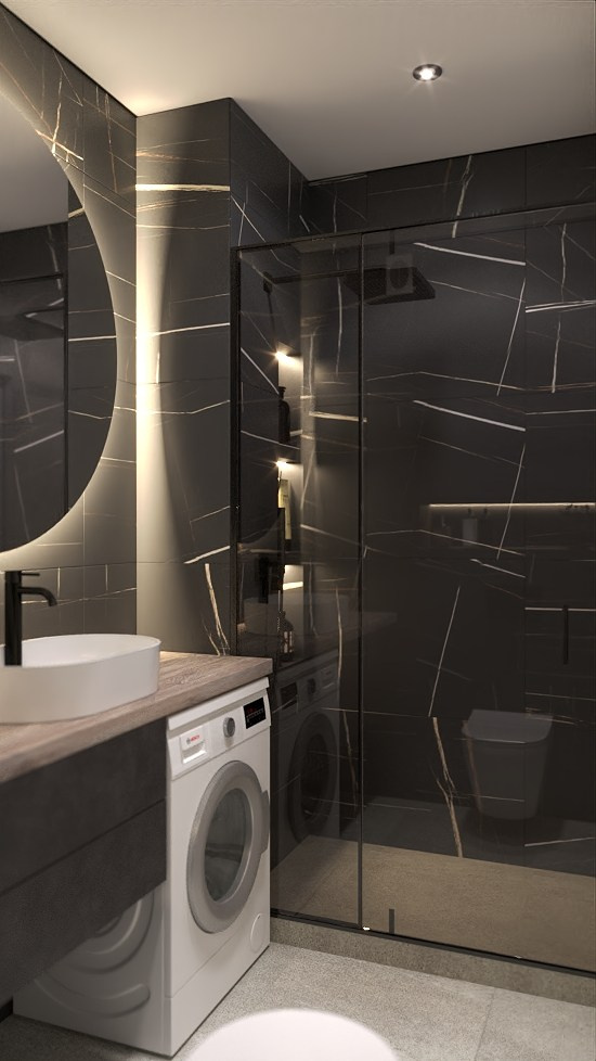 Г. Екатеринбург ЖК Repin Towers 45 м². БК студия дизайна интерьера