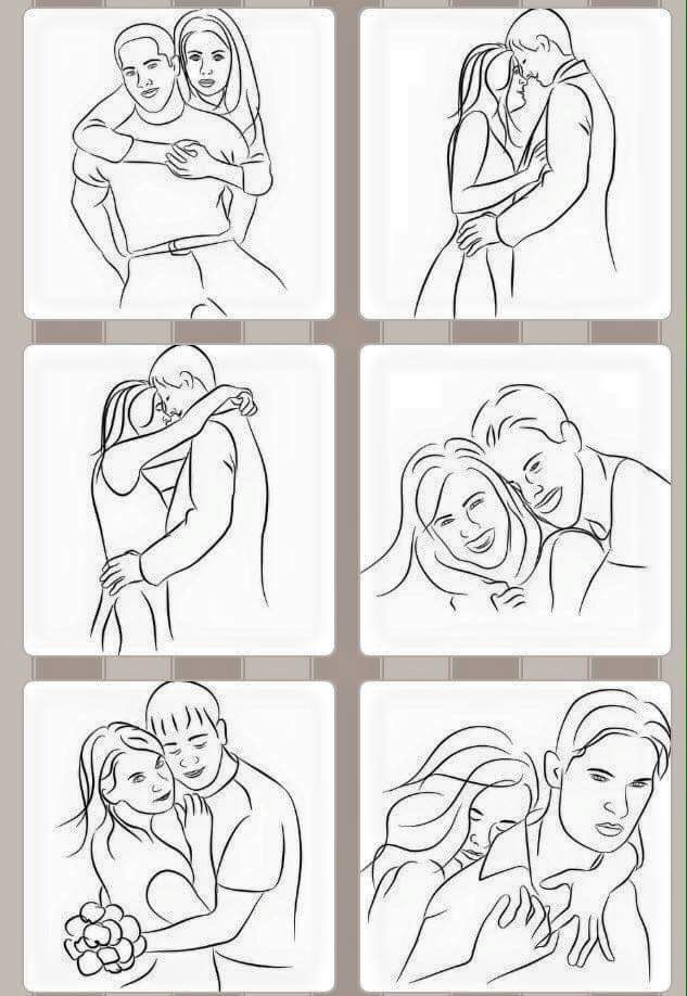 ПОЗИРОВАНИЕ МОЛОДОЖЕН