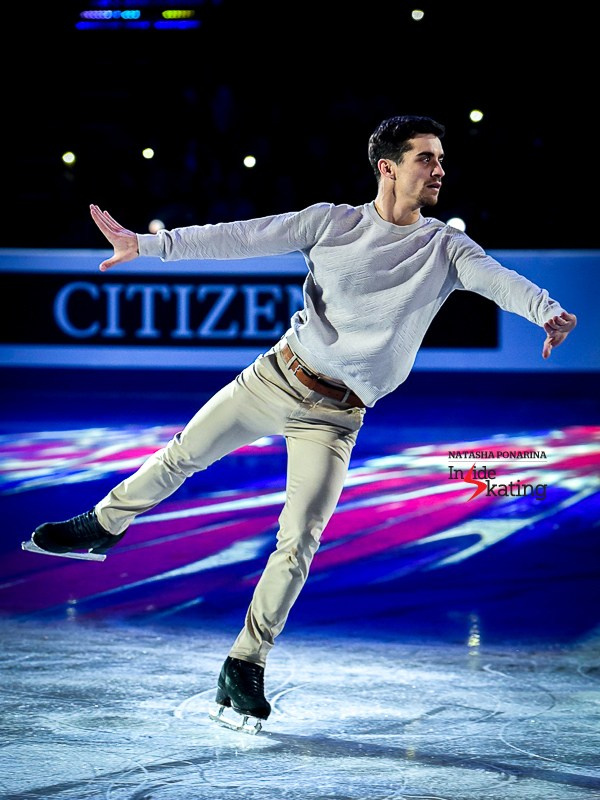 Javier Fernandez ECH 2019 Gala. Russian figure skating photographer from Saint-Petersburg