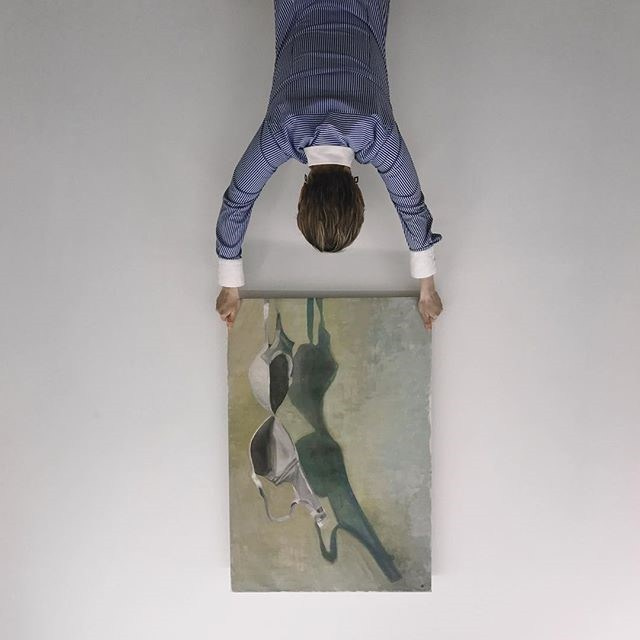 Laboring up [the painting] with oil 2012 — 2019. Ilmira Bolotyan — Interdisciplinary Artist and Curator