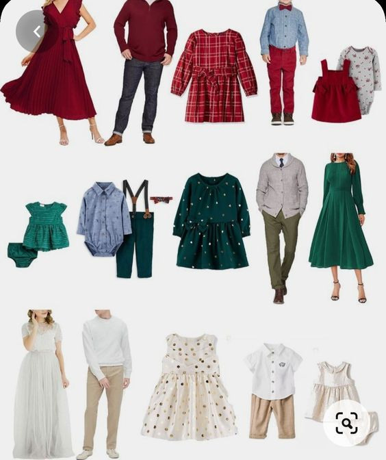 Комплекты одежды для фотосессии. Семейный и детский фотограф в Екатеринбурге Оксана Пипкина