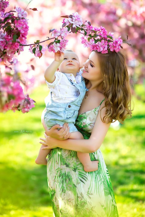 Один раз в год сады цветут. Детский и семейный фотограф в Москве Катерина Орлова