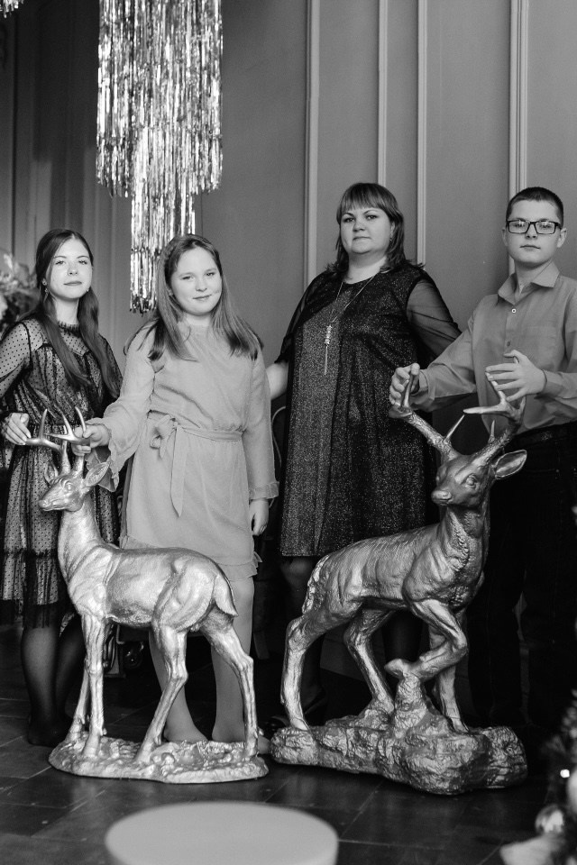 Семья в студии. Свой фотограф Нижний Новгород