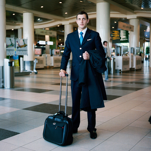 Flight Attendants for Ogoniok magazine. Petr Antonov