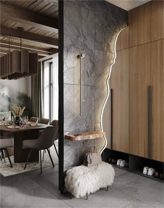 Атмосферный дом для семьи с двумя детьми. Дизайнер интерьера