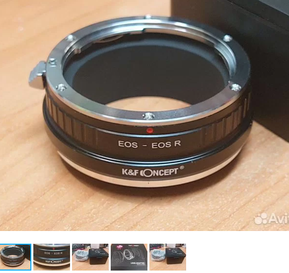 Фото переходник KFConcept Eos-Eos R. Фотограф для маркетплейсов Михаил Бове