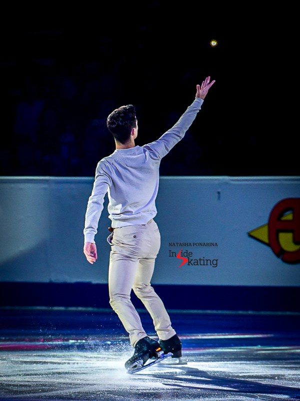 Javier Fernandez ECH 2019 Gala. Russian figure skating photographer from Saint-Petersburg