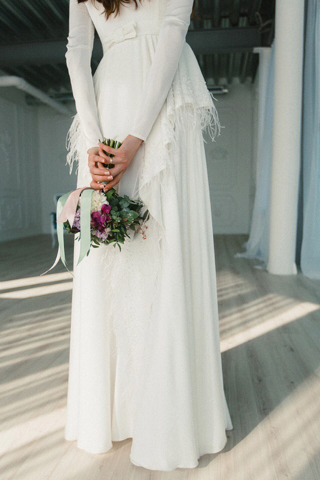 Примеры свадебных платьев. Модельер Евгений Бременев