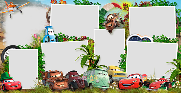 № 0268 По следам мультфильмов. Часть 1. Medlori fotobook Выпускные альбомы в Липецке Лариса Медведева