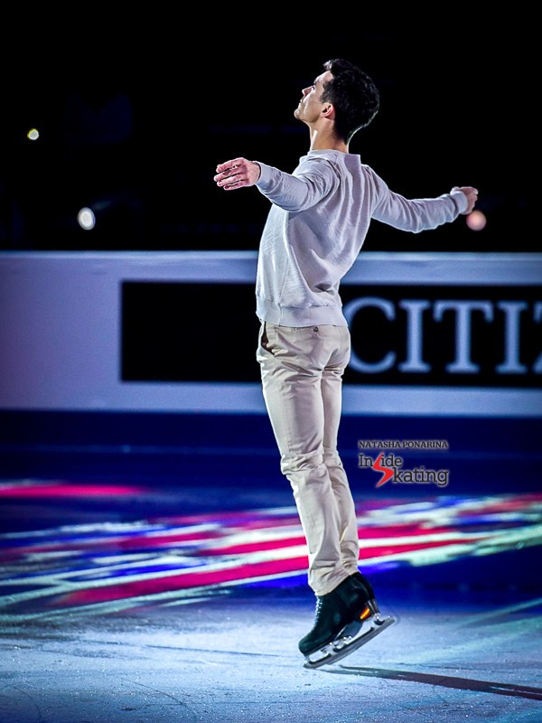 Javier Fernandez ECH 2019 Gala. Russian figure skating photographer from Saint-Petersburg