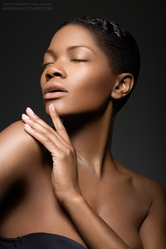 Model tests photo shoot in Minsk