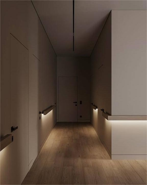 Одноэтажный дом под Ворсмой для заказчика с ограниченными возможностями. Дизайнер интерьера