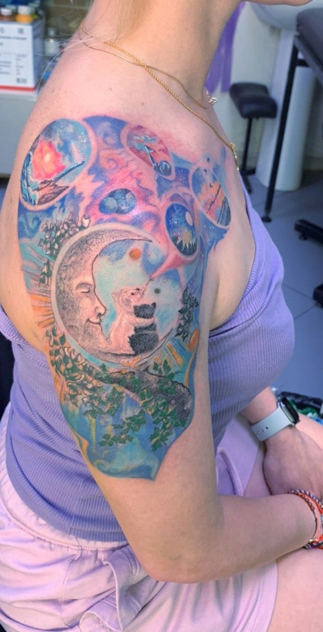 Тату. Яр Панов Арт.Картины, татуировки, роспись стен и одежды в Москве