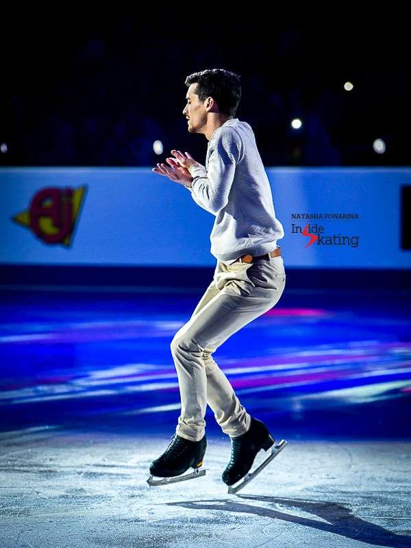 Javier Fernandez ECH 2019 Gala. Russian figure skating photographer from Saint-Petersburg