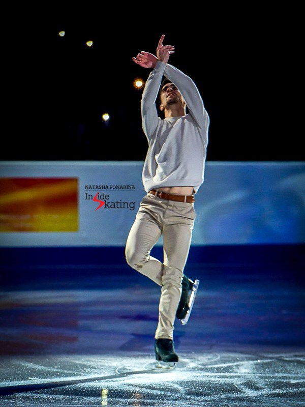 Javier Fernandez ECH 2019 Gala. Russian figure skating photographer from Saint-Petersburg