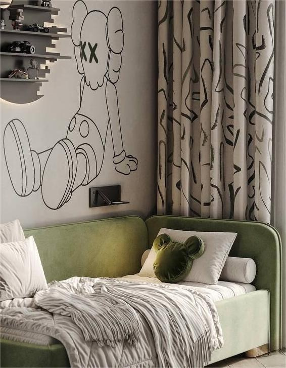 Атмосферный дом для семьи с двумя детьми. Дизайнер интерьера