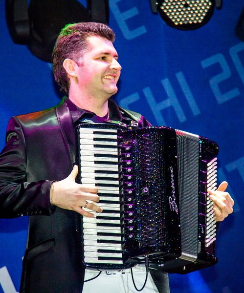 Аккордеонист Мирослав Лелюх