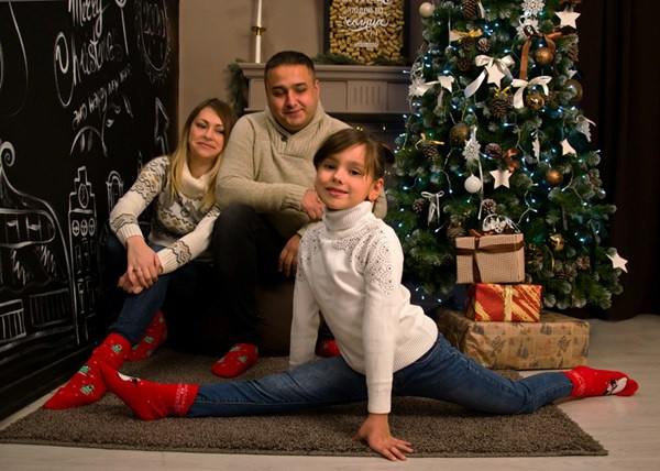 Артур, Анна и Виктория. Fotounata.ru