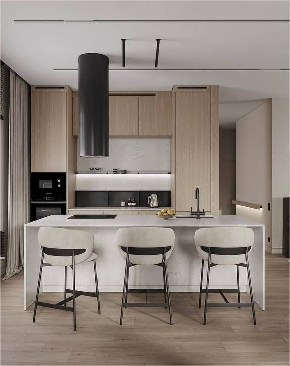 Одноэтажный дом под Ворсмой для заказчика с ограниченными возможностями. Дизайнер интерьера