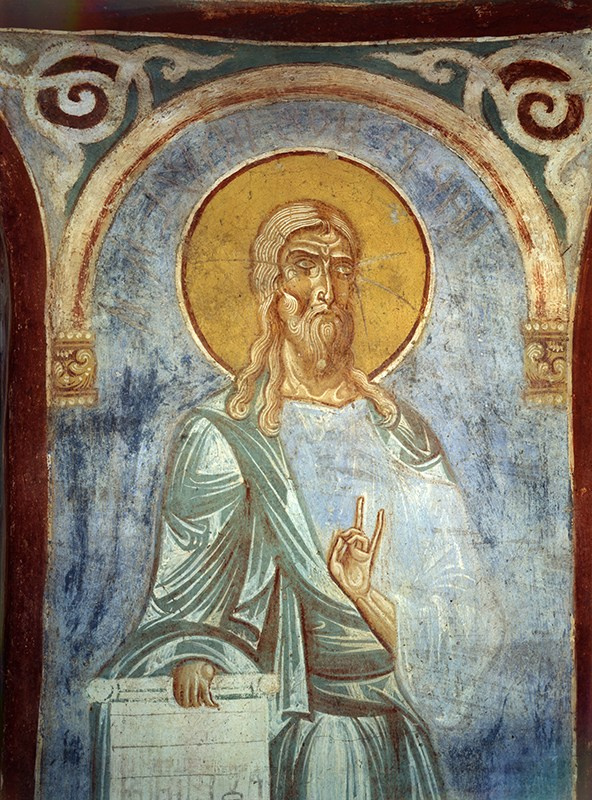 Фреска в Георгиевском соборе. 12 век
