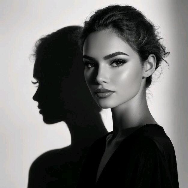 ЧЕРНО-БЕЛЫЙ ПОРТРЕТ