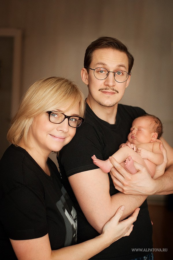 Новорожденные. Семейный и детский фотограф в Москве Ксения Алпатова
