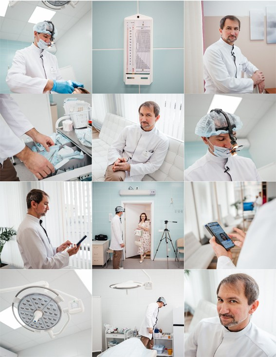 Фотосессия в клинике. Коммерческий фотограф в Москве, Наталия Горячева