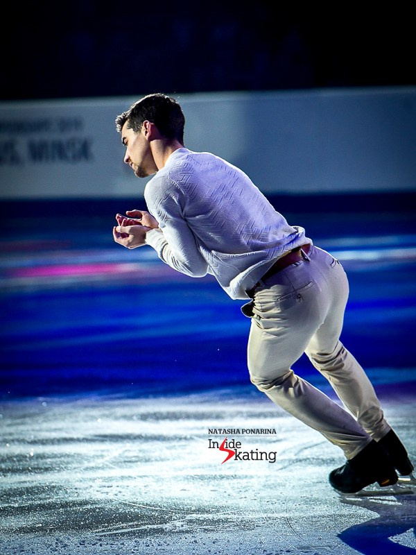 Javier Fernandez ECH 2019 Gala. Russian figure skating photographer from Saint-Petersburg