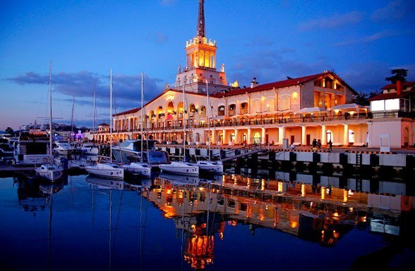 Уютная, стильная квартира-студия с балконом в новом современном жилом комплексе!. Квартиры посуточно, длительно в Сочи, LARA APART GROUP