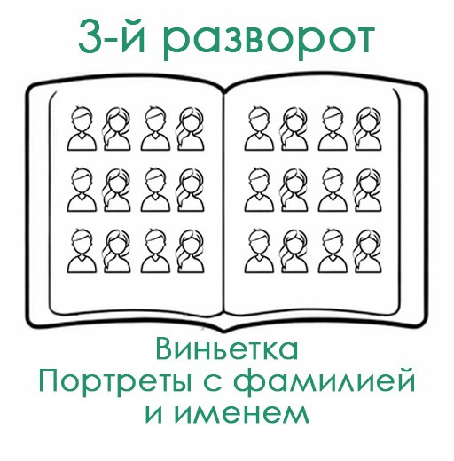 СШ. Альбом 8-О. Арт.№ 80. 2026. Выпускные альбомы для школ и детсадов в Тюмени | Фотофикус