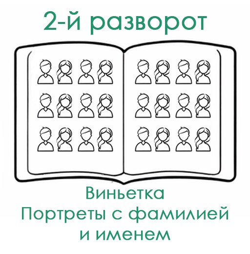 СШ. Альбом 8ож-И Арт.№ 85. 2026. Выпускные альбомы для школ и детсадов в Тюмени | Фотофикус