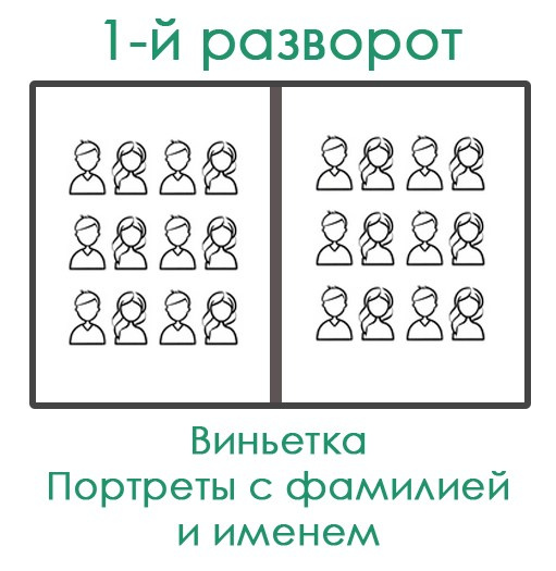 НШ. Папка-О Арт.№ 20. 2026. Выпускные альбомы для школ и детсадов в Тюмени | Фотофикус