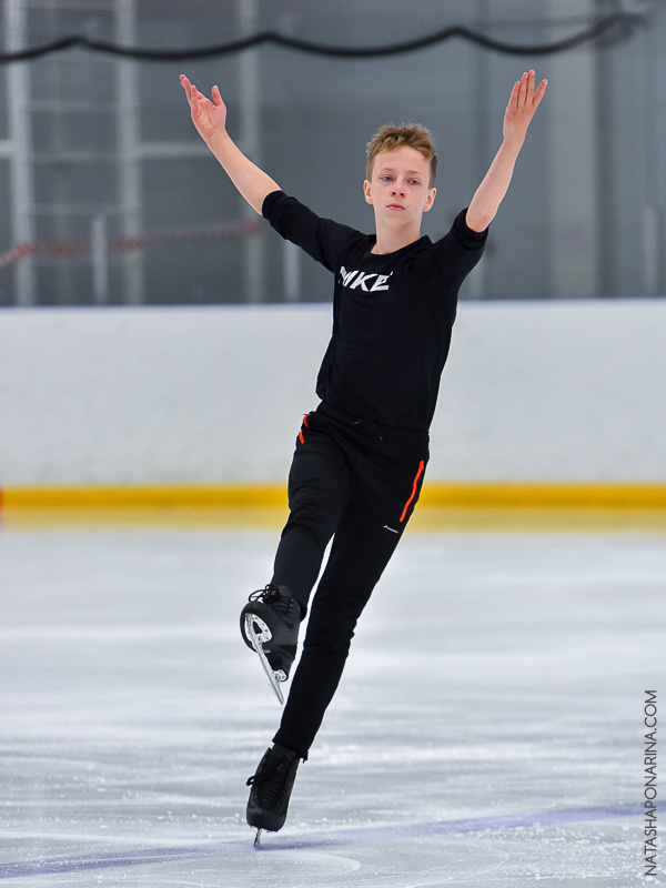 Контрольные прокаты СШОР Звёздный лёд 2020 Юноши ПП. ФК Фотограф в Санкт-Петербурге Наталья Понарина
