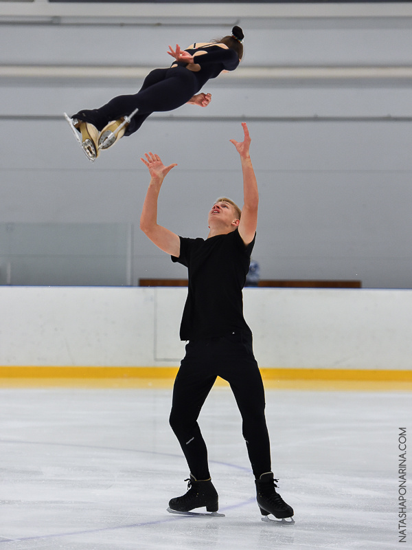 Контрольные прокаты СШОР Звёздный лёд 2020 Пары ПП. Russian figure skating photographer from Saint-Petersburg