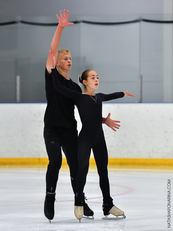 Контрольные прокаты СШОР Звёздный лёд 2020 Пары ПП. Russian figure skating photographer from Saint-Petersburg