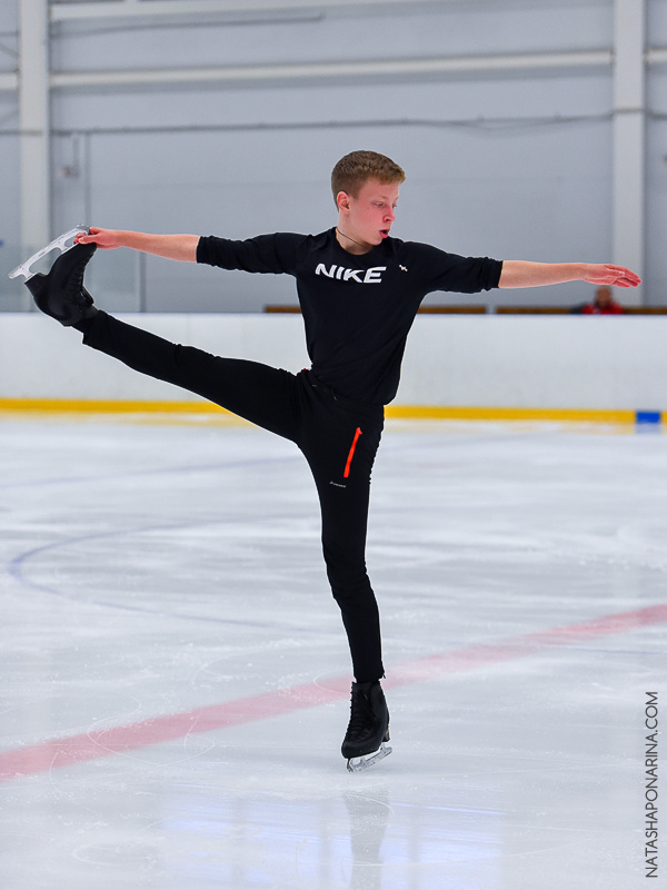 Контрольные прокаты СШОР Звёздный лёд 2020 Юноши ПП. ФК Фотограф в Санкт-Петербурге Наталья Понарина
