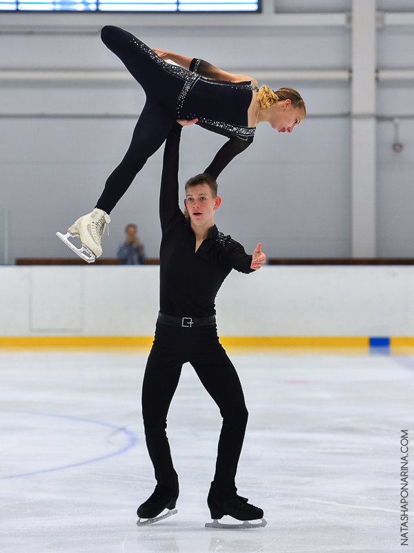 Контрольные прокаты СШОР Звёздный лёд 2020 Пары ПП. Russian figure skating photographer from Saint-Petersburg