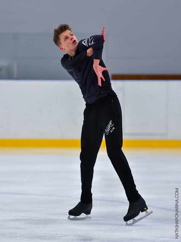 Контрольные прокаты СШОР Звёздный лёд 2020 Мужчины ПП. Russian figure skating photographer from Saint-Petersburg